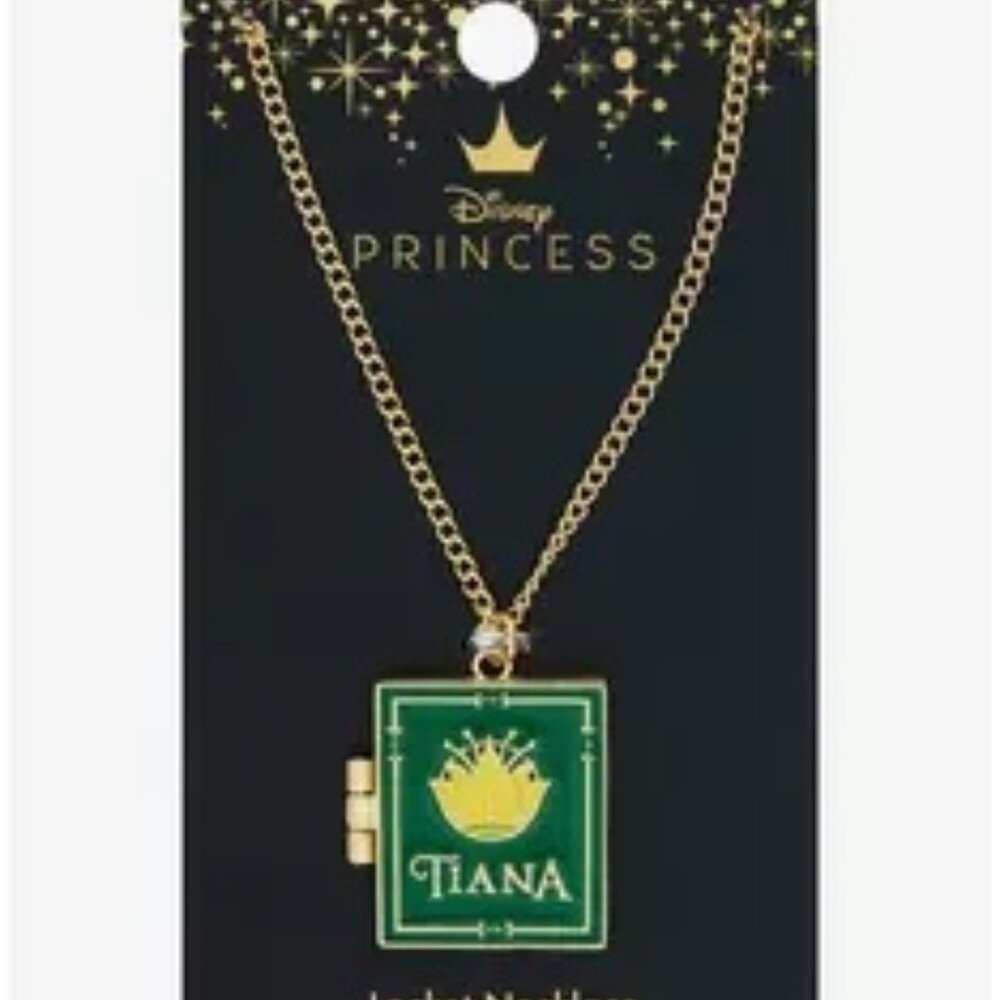 Disney The Princess And The Frog Storybook Locket Necklace
